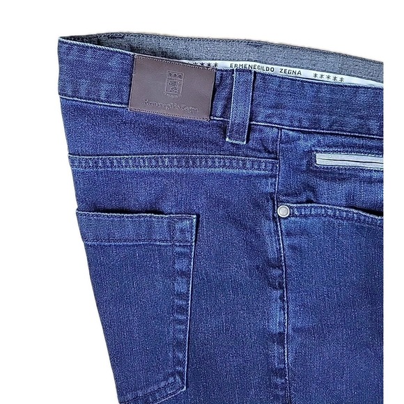 Ermenegildo Zegna Denim Jeans Men's  Made In ROMANIA, SIZE 42 - Picture 1 of 12